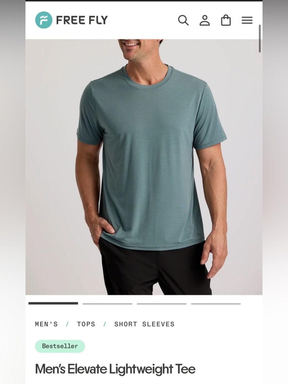 Men’s Free Fly 3X Lightweight Tee